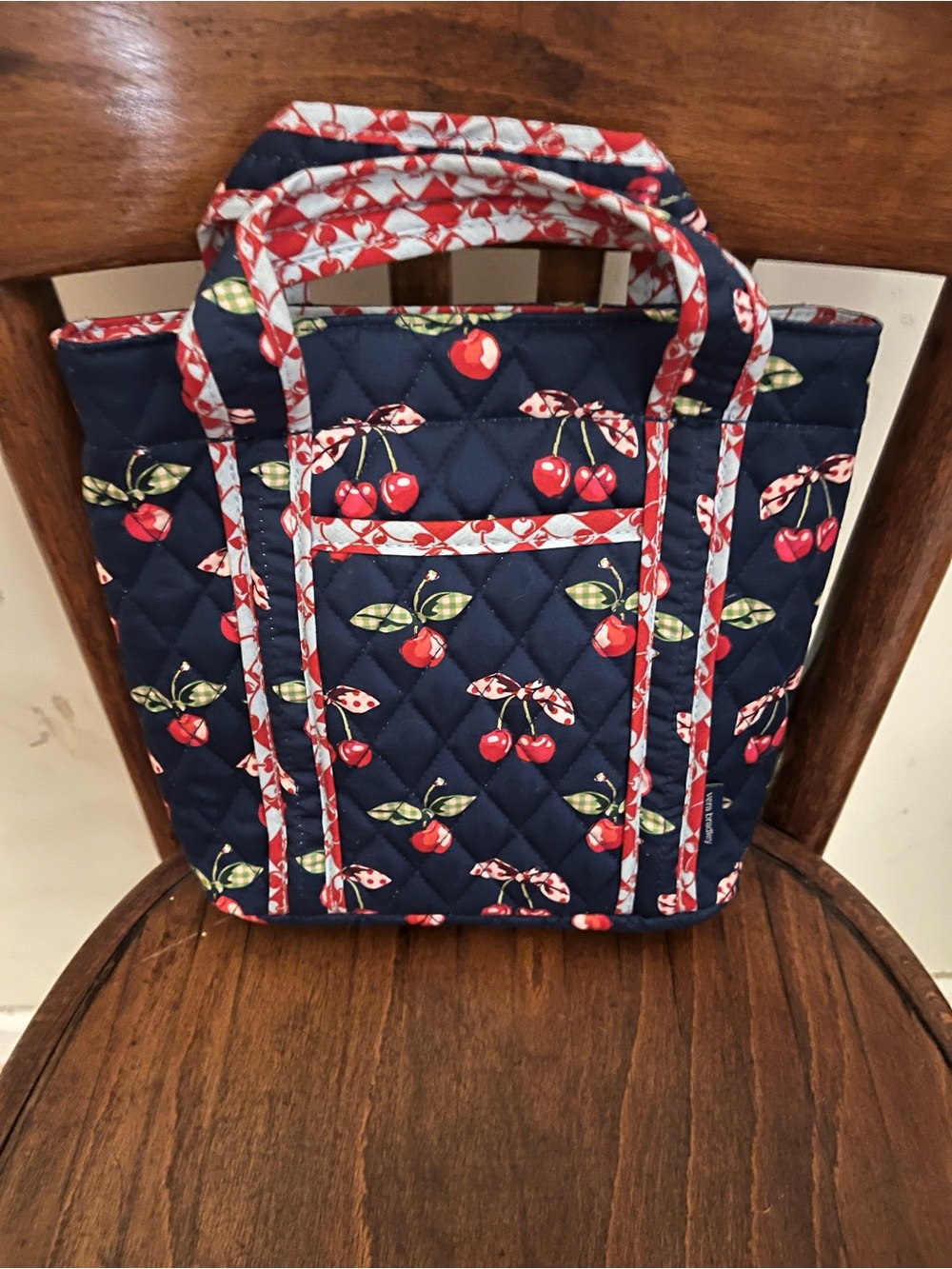 Vera Bradley mini cherry tote crossbody